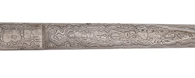 Lot 89 - PRUSSIAN OBERLANDFÖRSTERMEISTER GALA HIRSCHFÄNGER WITH SKINNING KNIFE CA 1900.