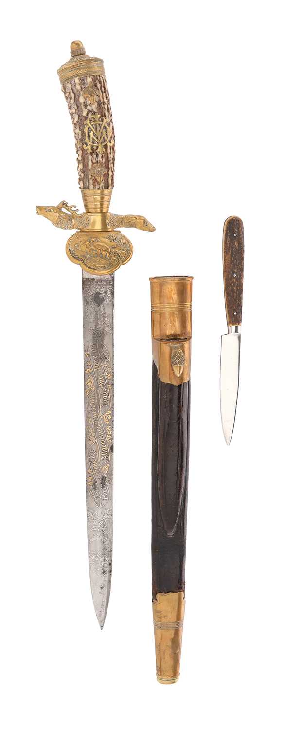 Lot 88 - DELUXE IMPERIAL PRESENTATION DAGGER