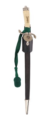 Lot 123 - A HUNTING HANGER OF THE GERMAN SHOOTING ASSOCIATION