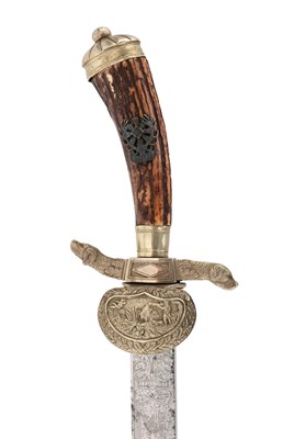 Lot 114 - GERMAN THIRD REICH HUNTING HANGER (HIRSCHFÄNGER)