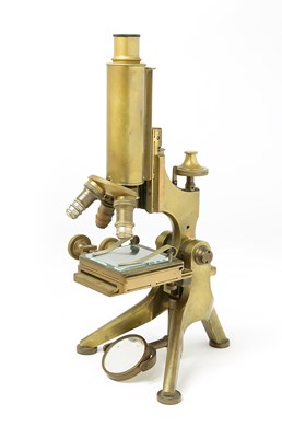 Lot 81 - The Edinburgh Student Microscope, by W. Watson & Sons Ltd, Ca 1900.