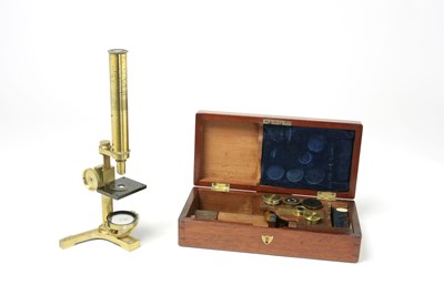 Lot 83 - Vertical Achromatic Microscope, by Andrew Pritchard (1804 - 1882)