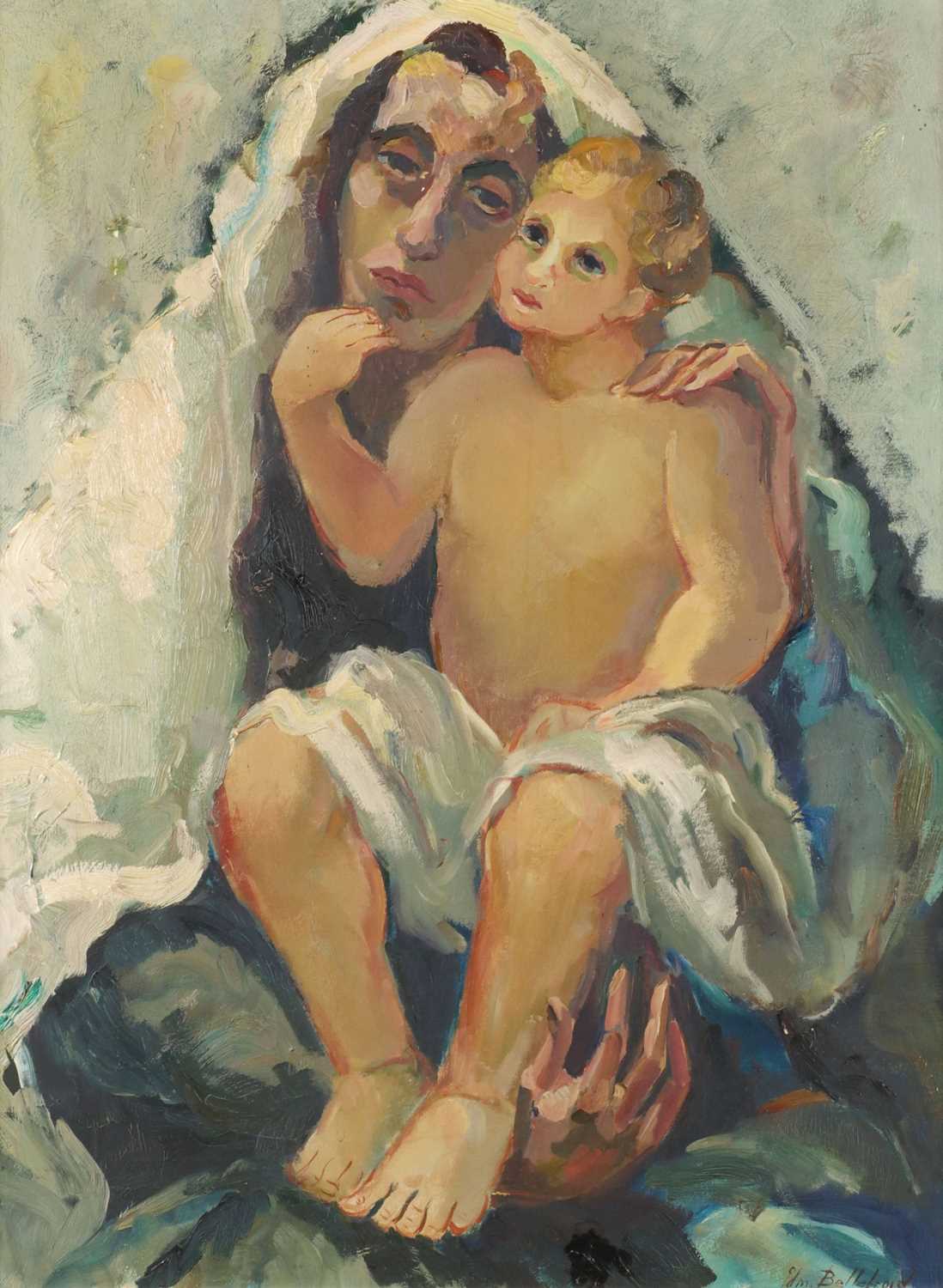 Lot 114 - Madonna and Child, by Edmond Bellefroid (1893–1971)