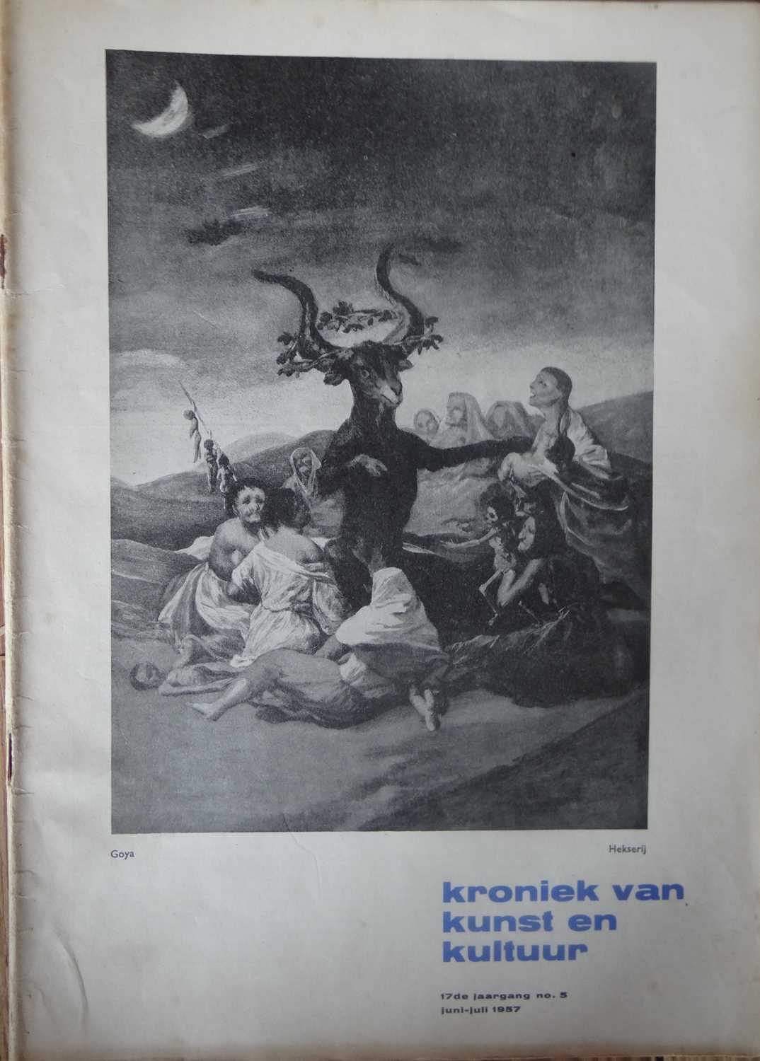 Lot 33 - Kunstmagazines - Kroniek van Kunst en Kultuur