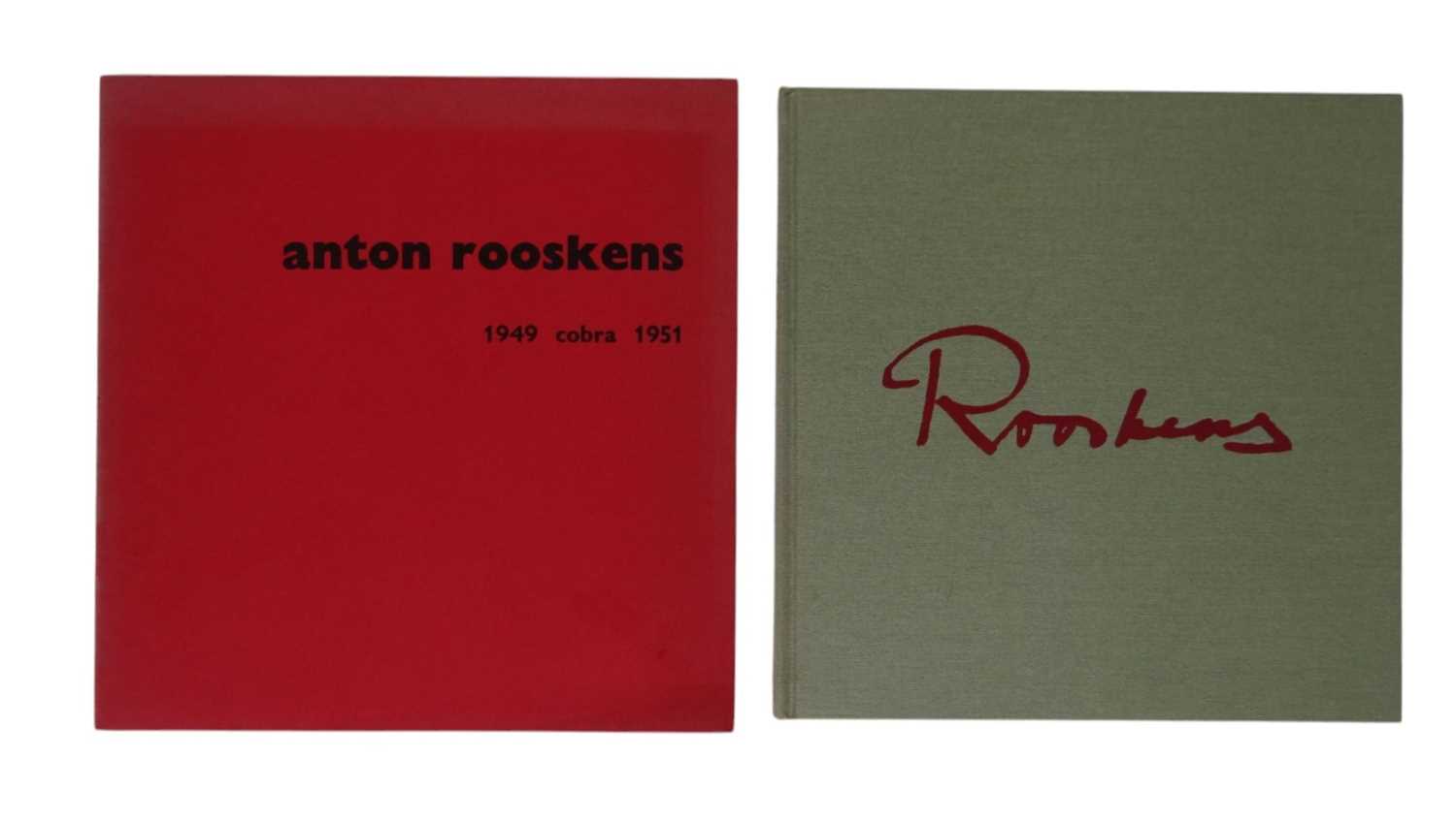 Lot 34 - Anton Rooskens (1906 - 1976) - Lot met 2 kunst monografieën met originele litho's