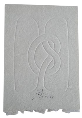 Lot 35 - Tajiri (1923-2009) - Kunst monografie met originele diepdruk