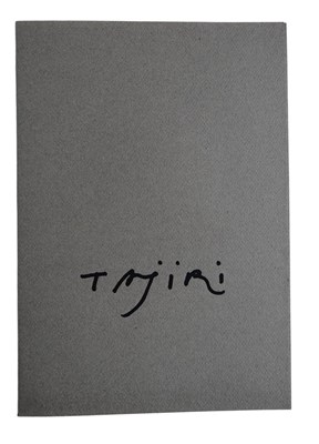 Lot 35 - Tajiri (1923-2009) - Kunst monografie met originele diepdruk