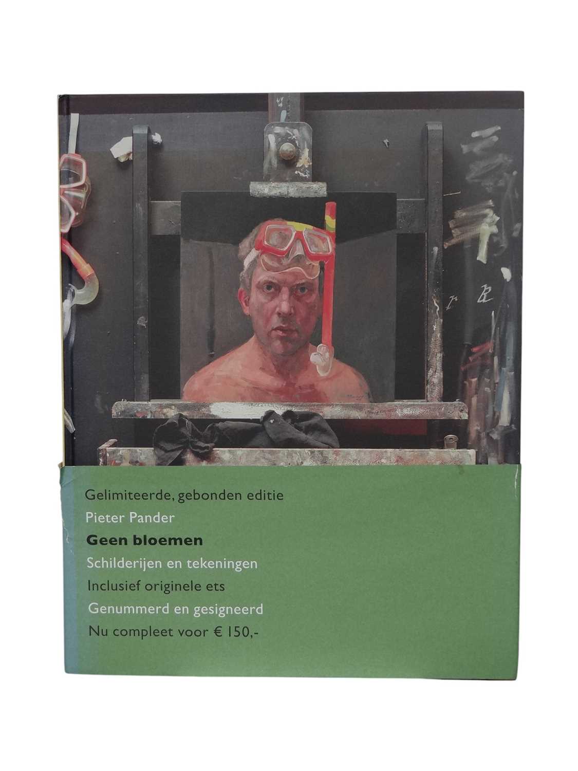 Lot 37 - Pieter Pander (1962) - Kunst monografie met originele ets