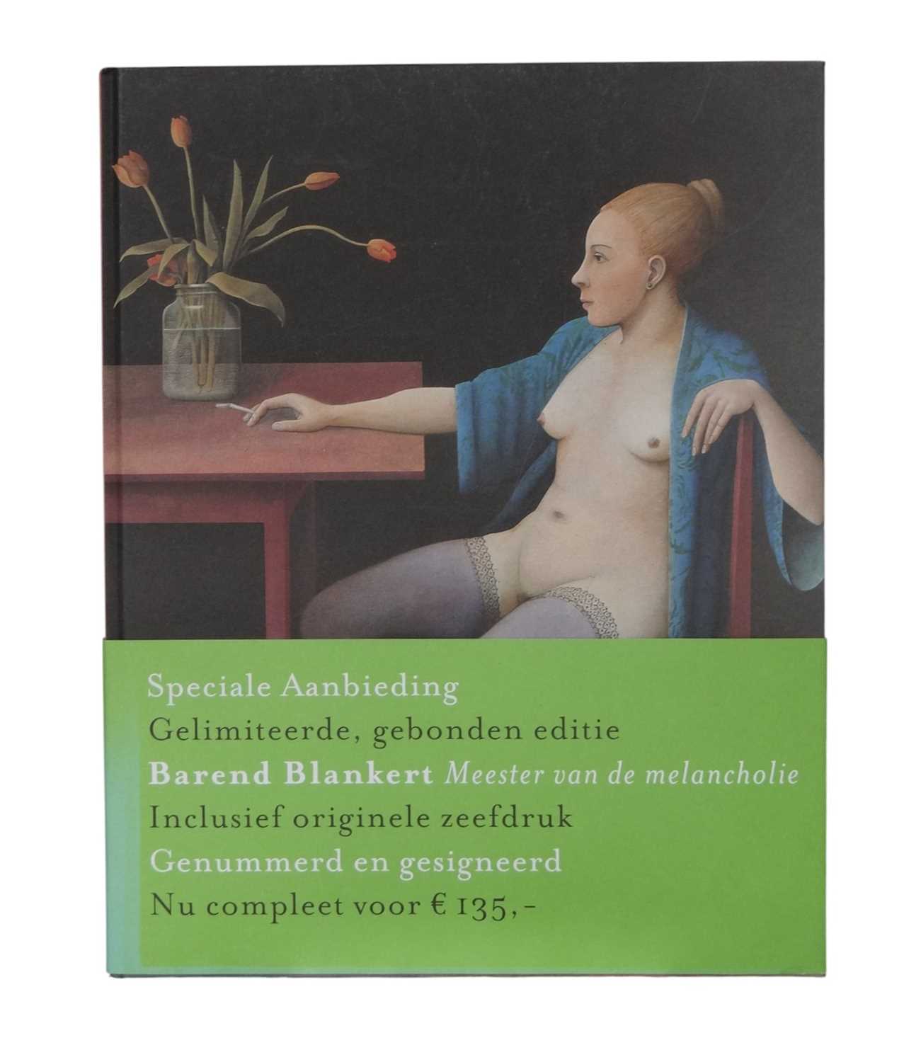 Lot 44 - Barend Blankert (1941-2023) - Kunstmonografie met originele Zeefdruk