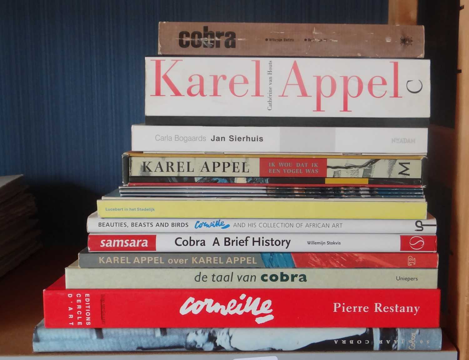 Lot 46 - Cobra - Lot met 20 diverse boeken en publicaties