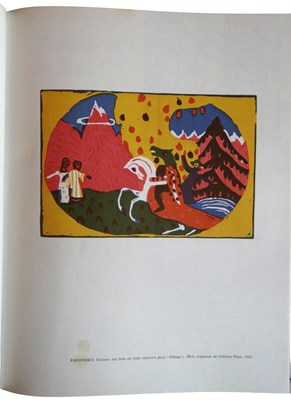 Lot 56 - XXe Siècle Centenaire de Kandinsky 27 - met originele houtgravures van Kadinsky