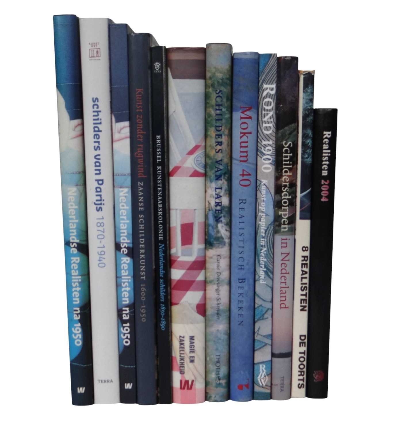 Lot 72 - Kunst - Lot met 12 diverse boeken met betrekking tot Nederlandse Kunst