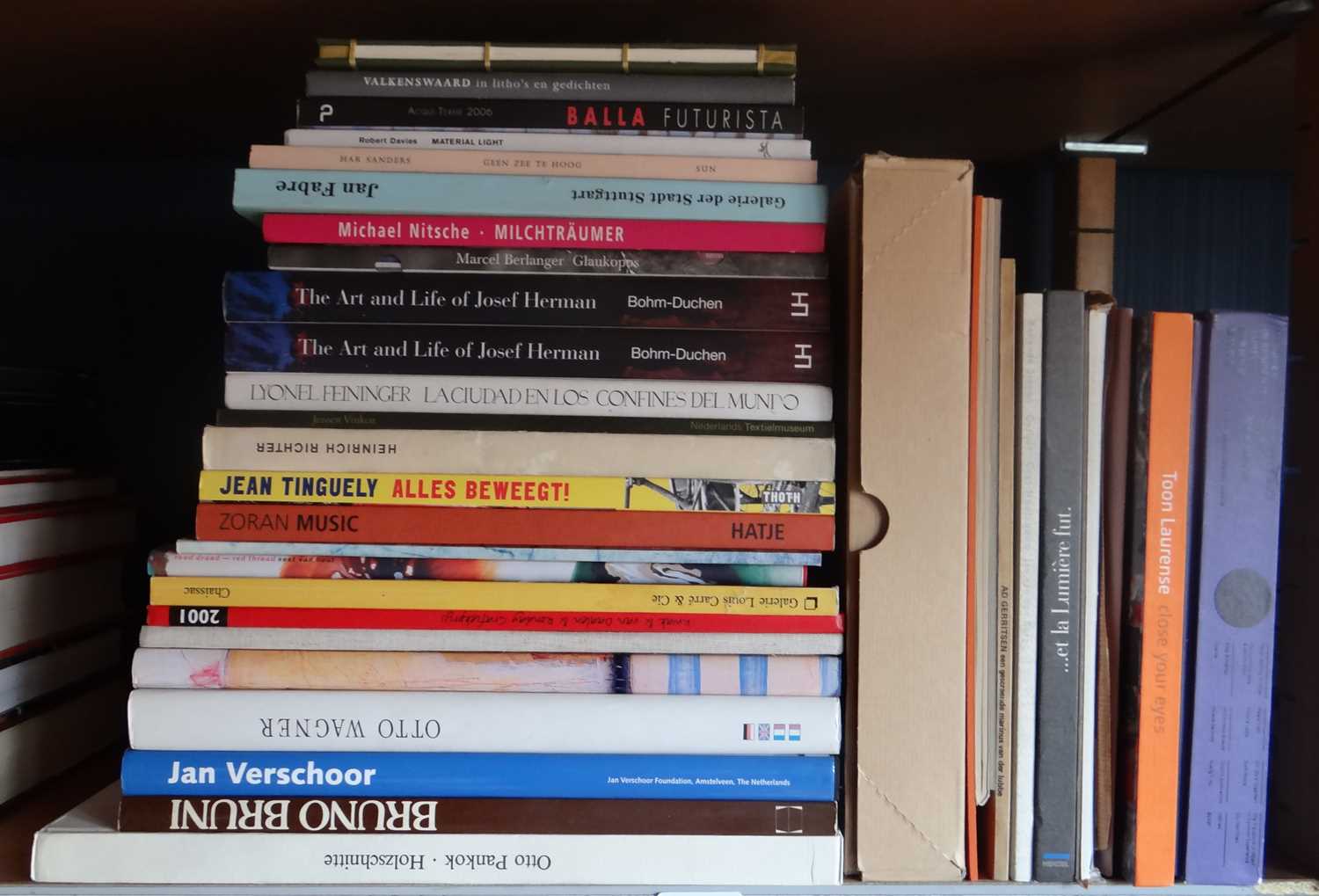 Lot 74 - Kunstboeken - Lot met 34 diverse monografieën en kunstuitgaven