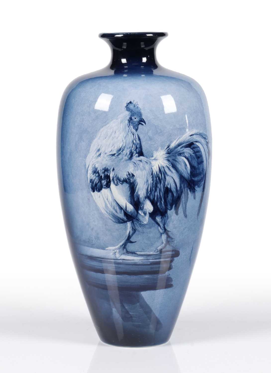 Lot 51 - Siervaas met haan, Henri Breetvelt, Société Céramique