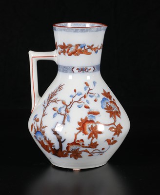 Lot 70 - Vijfdelig lampetstel, decor ‘Cedra’, Petrus Regout