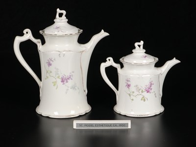 Lot 94 - 28-delig servies, model ‘Esthetic’, Société Céramique