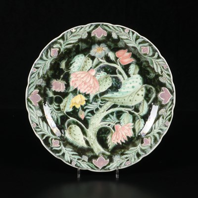 Lot 574 - Schotel ‘Bloemenrank’, Guillaume Serpenti, N.V. De Sphinx.
