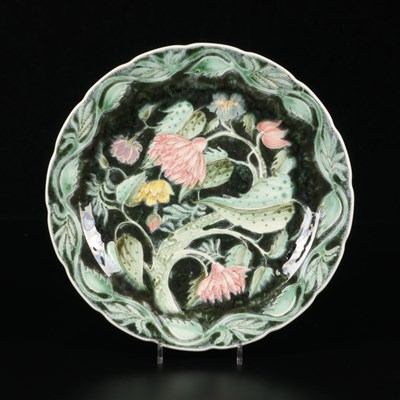 Lot 575 - Schotel ‘bloemenrank’, Guillaume Serpenti, N.V. De Sphinx.