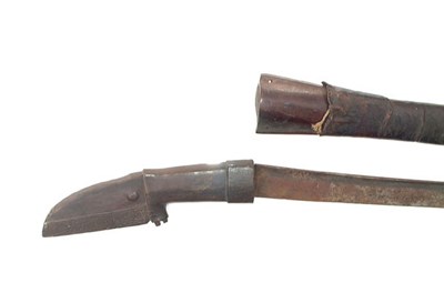Lot 3116 - Indonesië, inheems zwaard met VOC-lemet