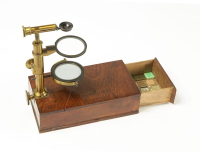 Lot 91 - Raspail's Simple Chemical Microscope, By Louis-Joseph Deleuil (1795-1862)