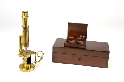 Lot 92 - A Rare Drum Microscope by Jean Brunner, ca 1840