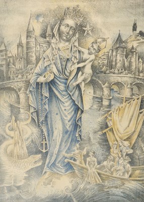Lot 682 - Hubert LEVIGNE (1905-1989).