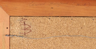 Lot 546 - Tegeltableau in Picasso Stijl, Edmond Bellefroid, Mosa Maastricht.
