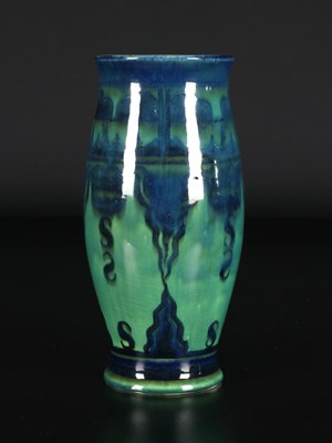 Lot 569 - Vaas, decor ‘Fez’, ontwerp Willem Rozendaal, De Sphinx.