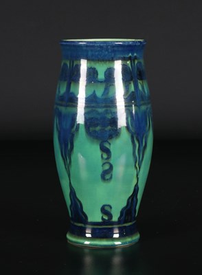 Lot 569 - Vaas, decor ‘Fez’, ontwerp Willem Rozendaal, De Sphinx.