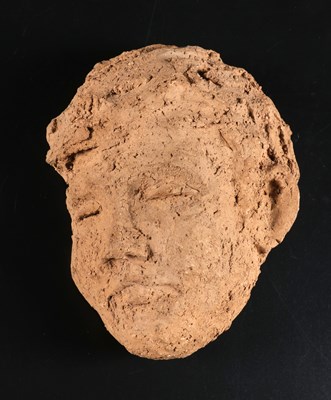 Lot 620 - Terracotta jongensportret, Charles Vos.