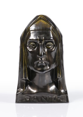 Lot 601 - Buste van Dante, Johan Lint, NV Koninklijke Sphinx.