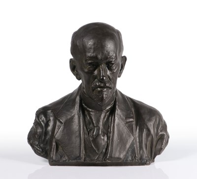 Lot 607 - Portretbuste Jacques Joseph Hubert Vos - Charles Vos.