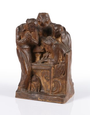 Lot 631 - Sculptuur ‘Pandora’, Onbekende kunstenaar.