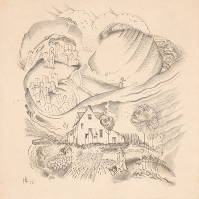 Lot 757 - Hub LEVIGNE (1905-1989).