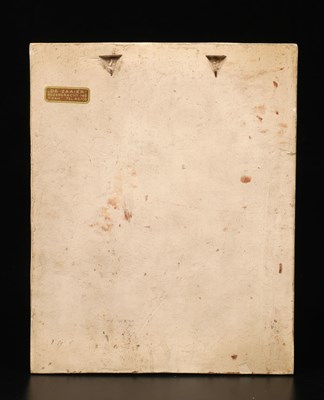 Lot 551 - Tegel ‘Sancta Familia’, Charles Eyck.