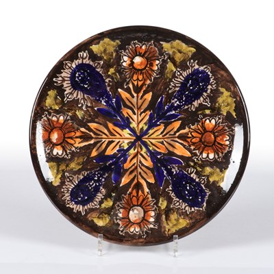 Lot 580 - Bord met abstract bloemmotief, Charles Eyck.