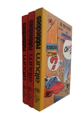 Lot 210 - Strips - Robbedoes Magazine – Gebonden Jaargangen en Bundelingen (81 banden)