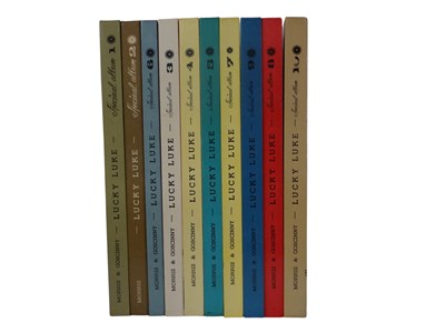 Lot 214 - Strips - Morris - Lucky Luke 1 t/m 10 (1982/1984)