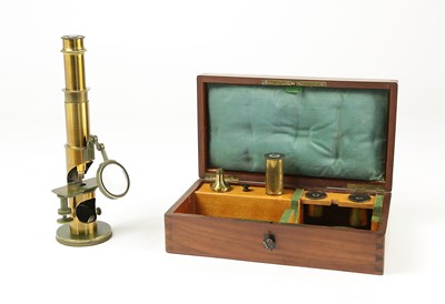 Lot 96 - A Rare George Oberhaeuser (1855) Drum Microscope