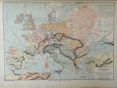 Lot 242 - Cartografie - Atlas Universel et Classique de Géographie, Drioux & Leroy 1884 en 1 andere