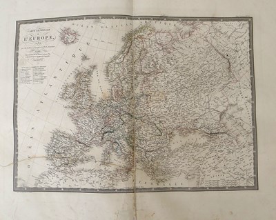 Lot 257 - Cartografie - Adrien-Hubert Brué ( 1786- 1832) Atlas Universel de géographie Physique [...] 1822