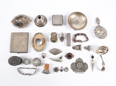Lot 7 - Diverse zilveren objecten