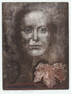 Lot 171 - Jiří Anderle (1936) - Hoofd met Blad