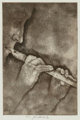 Lot 169 - Jiří Anderle (1936) - De Fluitspeler