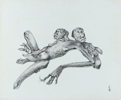 Lot 190 - Melle Oldeboerrigter (1908-1976) - Untitled