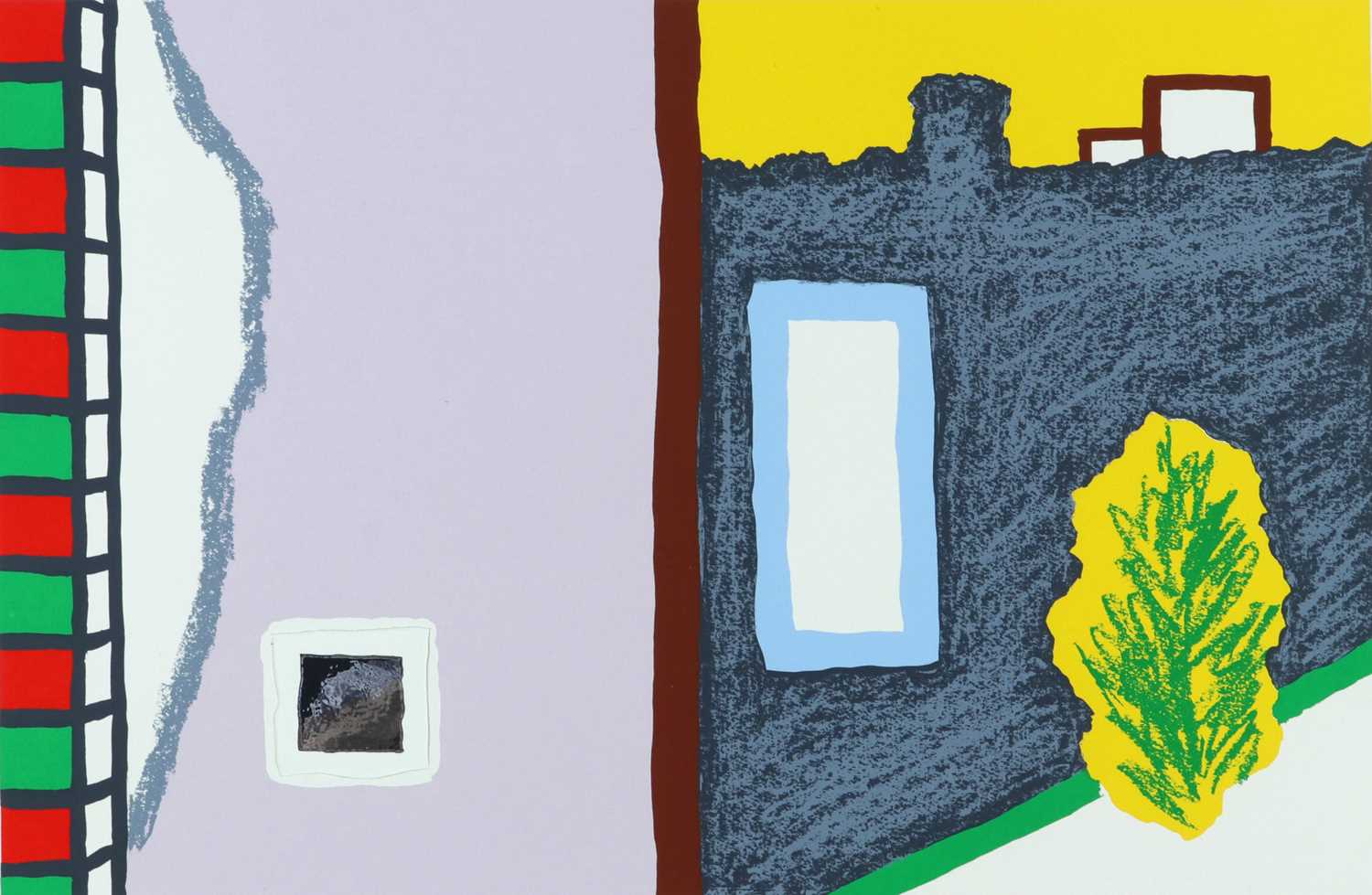 Lot 181 - Roger Raveel (1921- 2013) - De geluidloze Tuin 1977