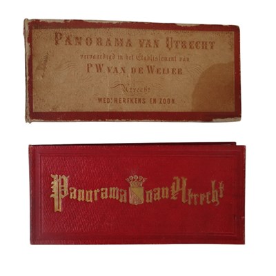 Lot 270 - Topografie - J. Bos - Panorama van Utrecht 1859