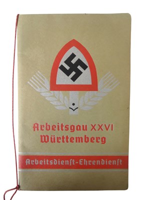 Lot 229 - WO II - Derde Rijk Arbeidsgau XXVI Würtemberg