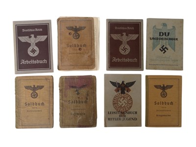 Lot 227 - WO II - Derde Rijk - Persoonsbewijzen