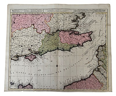 Lot 253 - Cartografie - R & J. Ottens - The Kingdom of Mercy ca 1740